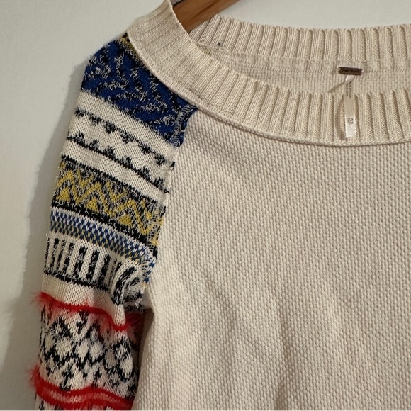 FREE PEOPLE | Fairground Striped Sleeve Top - Picture 11 of 11